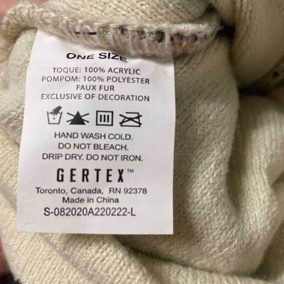 Cheetah Print Cap with Pom Pom - Picture 8 of 8